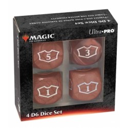 Dados de 6 caras Deluxe...