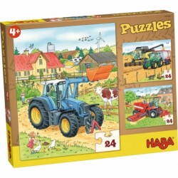 Puzzles - Tractor y compañía