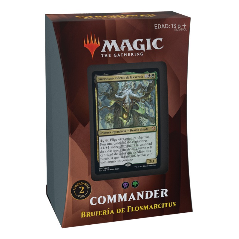 MTG - Mazo de Commander 2021 Strixhaven - Brujería de Flosmarcitus