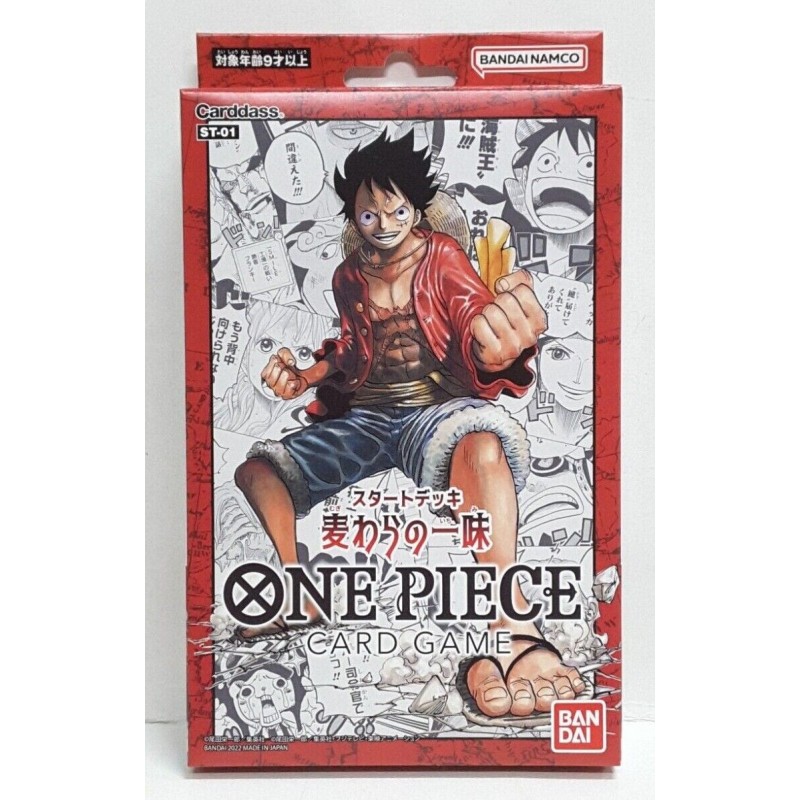 One Piece Card Game Starter Deck ST01 Straw Hat Crew