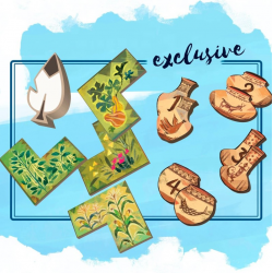 Pueblo - Fichas de madera