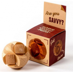 Classic Wooden Puzzle - Are...