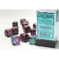 Chessex Gemini 16mm d6 with...