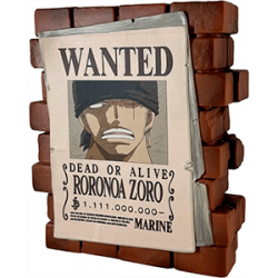 One Piece Hucha Zoro Wanted