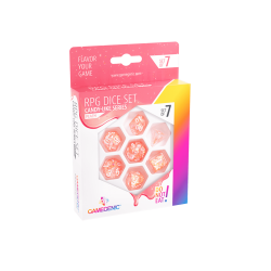 Peach RPG Dice Set (7pcs)