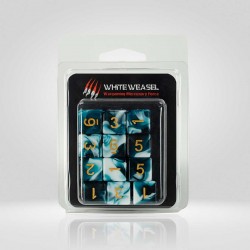 Dados acrílicos marmol...